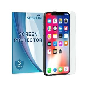 3 Pack MEZON Apple iPhone X (5.8") Anti-Glare Matte Film Screen Protectors