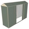 Build-a-Shed 0.8 x 3 x 2.1m Gable Double Sliding Side Door Shed - Green