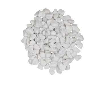 Tuscan Path 2kg 15-20mm White Decorative Pebbles
