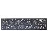 Matrix 2400 x 600mm Charcoal Rainforest Fence Extension - Rainforest
