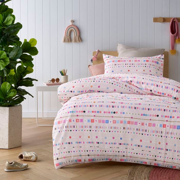 Swifty Washed Cotton Quilt Cover Set - Double Bed