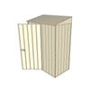 Build-a-Shed 1.5 x 0.8 x 2m Skillion Shed - Cream