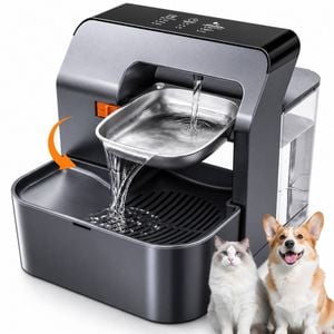 Advwin Wireless Pet Water Fountain No Filters Wastewater Separation Smart Water Dispenser