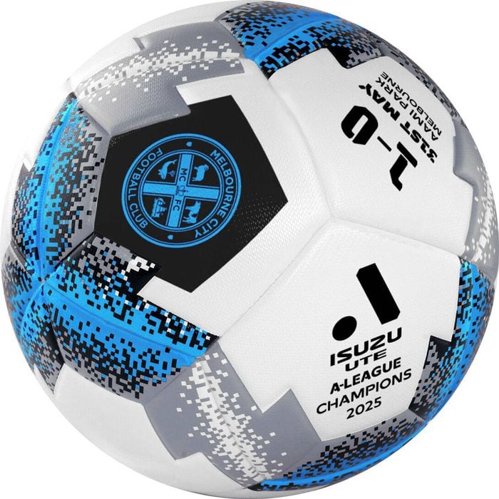 A-League Melbourne City FC 2025 Champions Soccer Ball Official Football Size 5