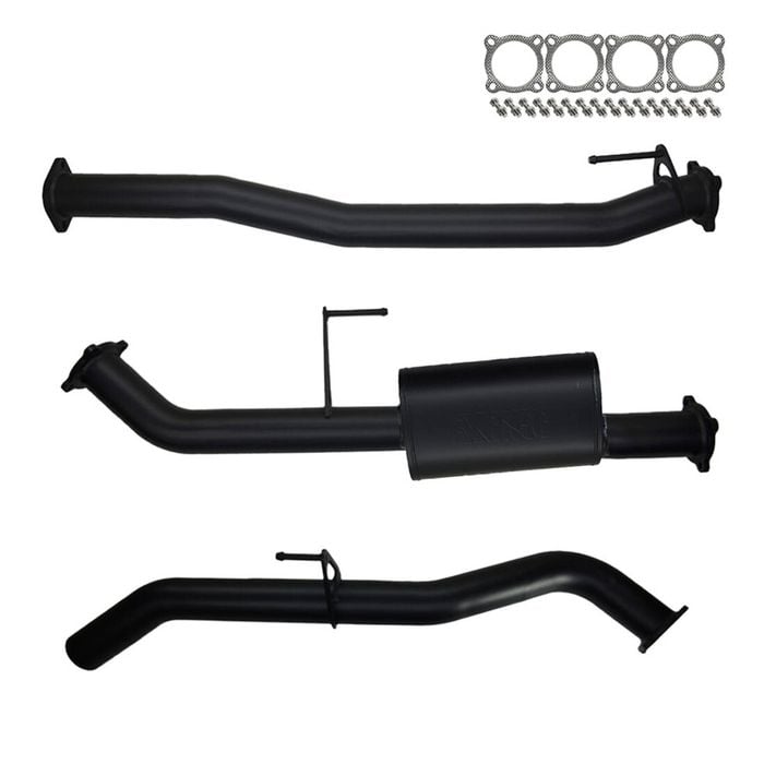 Ignite Exhausts Dpf Back For Nissan D23 Navara Np300 3" With Muffler 409 Stainless Steel