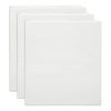 3x Marbig Pp Clearview 3 D-ring 50mm A4 Insert Binder File Paper Organiser White