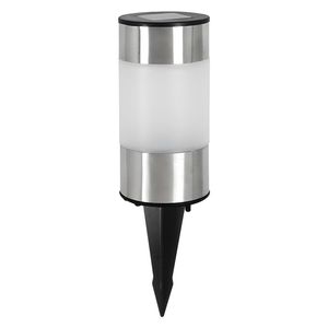 Click Cool White Solar LED Bollard Light