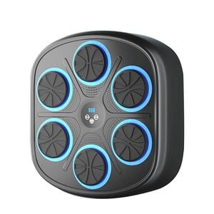 Catzon Bluetooth Music Boxing Machine with Light for Home and Gym