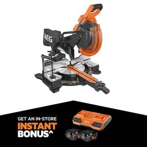 AEG 2X18V (36V) 18" FUSION Dual Bevel 254mm Mitre Saw Skin