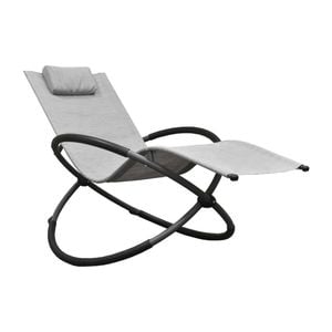 Vivere Orbital Phifer & Steel Lounger - Haven