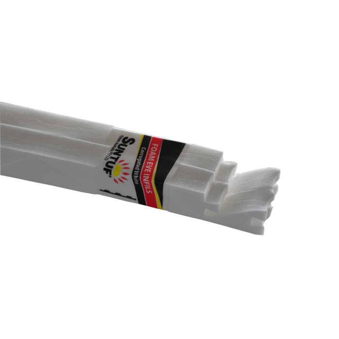 Flat Roof Edge Trim 20-Pack Corrugated Roof Infill Strips - Closed Cell Foam For Sealing Roof Sheet Ends Metal Roof Foam - Foto 7