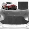 6D Diamond Car Boot Mat for Ford Territory SZ2011-2016-(3rd Row folded/5 seater)-Cargo Mat-Black-Outback GT