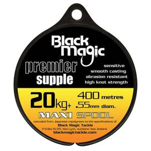 Black Magic Premier Supple Monofilament Fishing Line 20kg+ (400m)