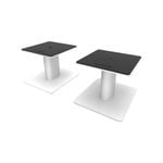 Kanto SP6HDW 6" Tall Universal Desktop Speaker Stand - Pair, White