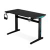 MIUZ Gaming Desk Office Computer Desk Home Study Carbon Fiber Table RGB LED