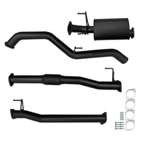 Ignite Exhausts Dpf Back For Isuzu D-max 3l 2016 - 2020 3" With Muffler Black Aluminised Steel