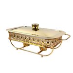 SOGA 1.5L Lace Dining Stove Cooking Appliance with Gold Color Kitchen Essential