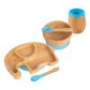 Tiny Dining 5pc Bamboo Elephant Baby Weaning Set