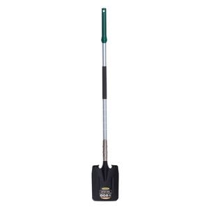 Cyclone Post Hole Square Shovel Fibreglass Long Handle 