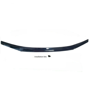 Tinted Black Bonnet Protector For Holden Colorado Rc 2008-2011