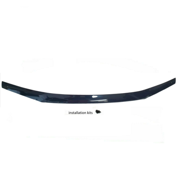 Tinted Black Bonnet Protector For Holden Colorado Rc 2008-2011