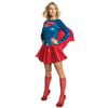 Dc Comics Supergirl Womens Dress Up Halloween Party Costume/Cape Outfit Size L