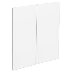 Kaboodle Nougat Truffle Modern Corner Base Cabinet Doors - 2 Pack - Modern