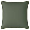 Mojo 60cm Solid Green Cushion Cover with Pipe