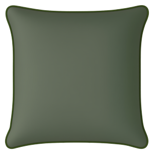 Mojo 60cm Solid Green Cushion Cover with Pipe