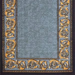 Ideal DIY 67 x 180cm Gold Leaf Grey Loop Pile Carpet Runner