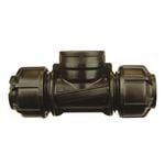 Philmac Metric 16mm x 16mm x 1/2" Poly x Poly x FI BSP Pipe Tee