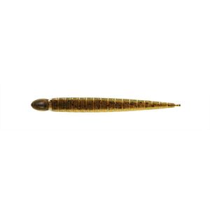 Keitech Custom Leech 3" Scented Soft Plastic Fishing Lure 101C Green Pumpkin Pepper