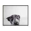 Artey | Blue Zuck - Framed Canvas - Black Frame - 55 x 70cm