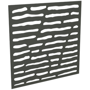 ProtectorAl 300 - 1 200 x 300 - 1200mm Woodland Grey Slate Unframed Solid Aluminium Decorative Panel
