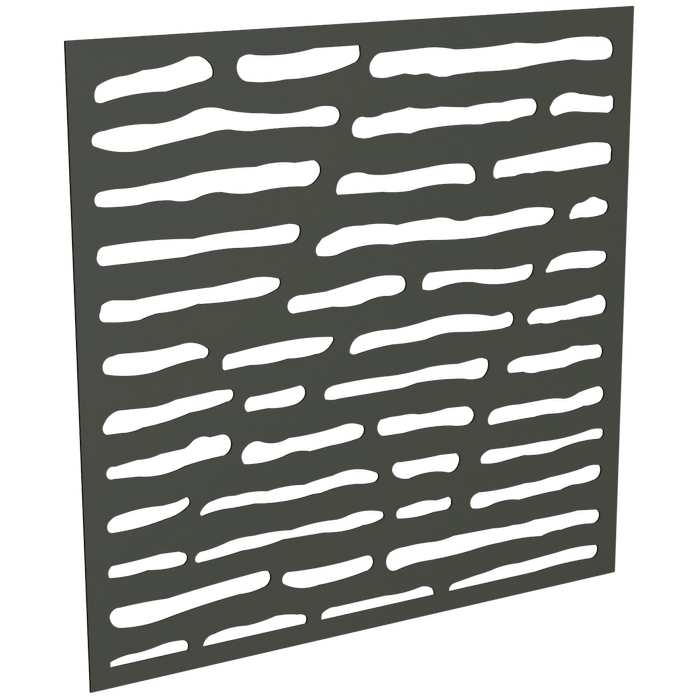 ProtectorAl 300 - 1 200 x 300 - 1200mm Woodland Grey Slate Unframed Solid Aluminium Decorative Panel