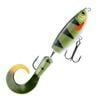 21cm Storm RIP Seeker Jerk Rigged Fishing Lure With Spare Tail - Perch