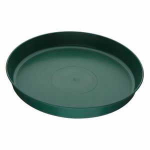 IP Plastics 28cm Round Saucer Green