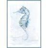 P&P Seahorses Canvas Print - Elegant Wall Art for Living Room, Bedroom & Office Decor 50x70cm
