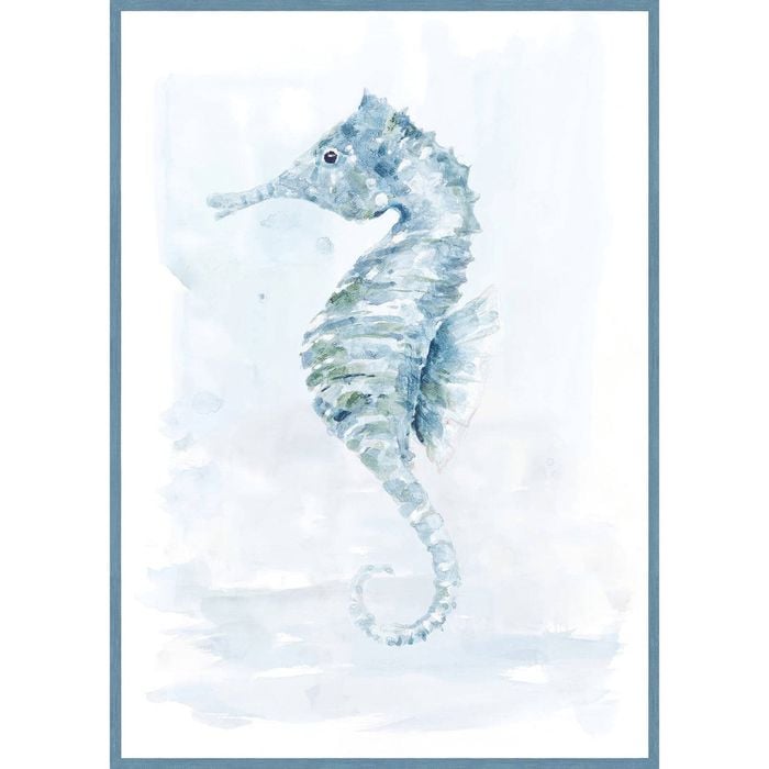 P&P Seahorses Canvas Print - Elegant Wall Art for Living Room, Bedroom & Office Decor 50x70cm