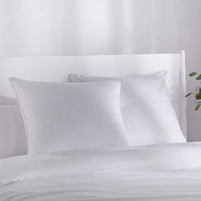 Dreamaker Cotton Sateen Euro Pillow Protector - Twin Pack