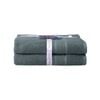 2PK Ultimate Alanya Bathroom Bath Towel 550Gsm Slate