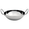 Olympia Balti Serving Dish Flat Bottomed Medium 170mm Stainless Steel Traditional Curry Rice Tableware