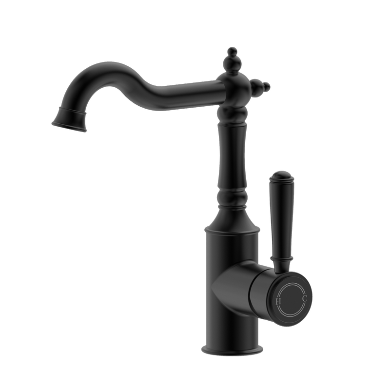 Mondella Black Matte Maestro Classic Basin Mixer
