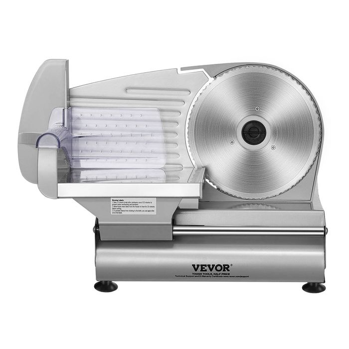 Vevor Meat Slice with Stainless Steel Blade and Blade Guard for Home Use