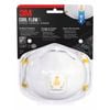 3M P2 Particulate Sanding And Fibreglass Valved Respirators - 2 Pack