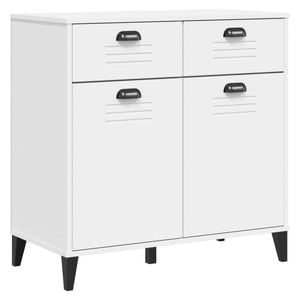 vidaXL Sideboard Storage Cabinet Cupboard Bedroom VIKEN White