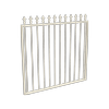 ProtectorAl 800 - 1200 x 1200mm Surfmist Aluminium Pool Gate Spear Top