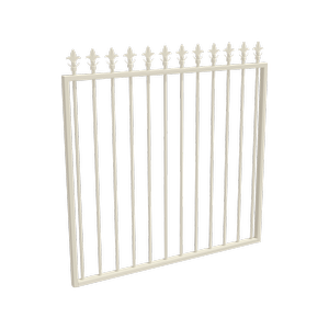 ProtectorAl 800 - 1200 x 1200mm Surfmist Aluminium Pool Gate Spear Top