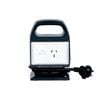 HPM 15A Single Outlet Power Convertor with RCBO Protection