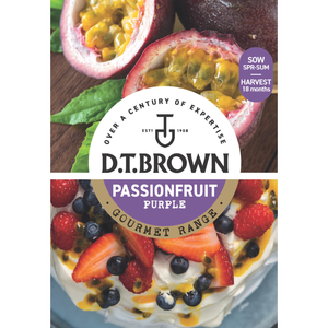 D.T. Brown Gourmet Passionfruit Purple Fruit Seeds